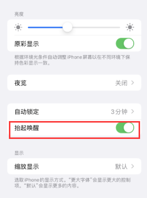 崇阳苹果授权维修站分享iPhone轻点无法唤醒怎么办