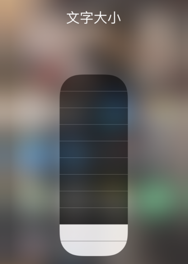 崇阳苹果手机维修分享小技巧：在 iPhone 控制中心快速调节字体大小 